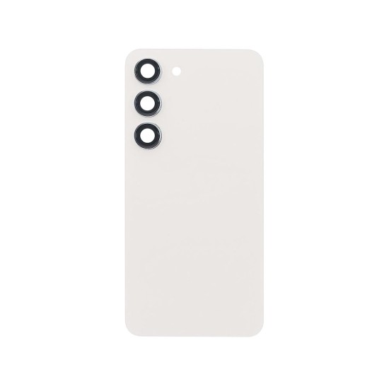 Back Cover+Camera Lens Samsung Galaxy S23/S911 Cream